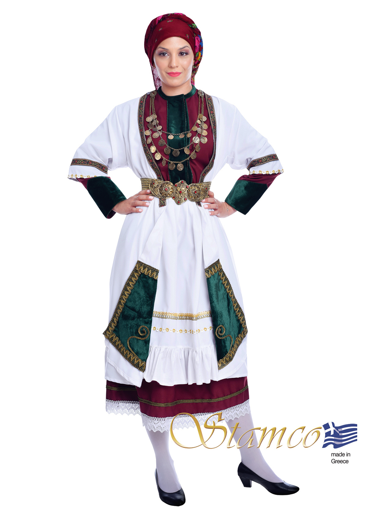 Macedonia Daskio Traditional Greek Costume : 
