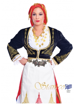 Traditional Cretan Costume Embroidered