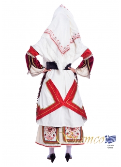 Traditional Episkopi Imathias Embroidered Costume