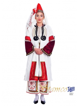 Traditional Episkopi Imathias Embroidered Costume