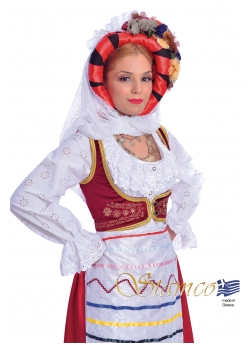 Greek Traditional Costume Corfu Kerkyra Woman