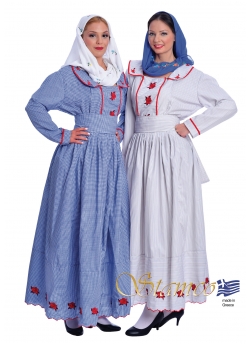 Greek Traditional Costume of Karystos - Evia  
