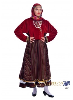 Greek Traditional costume Orini Serres Woman