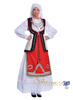 Traditional Levadia Woman Costume