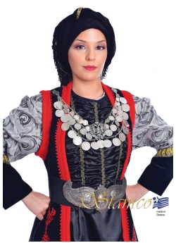 Traditional Zitsa Embroidery Costume