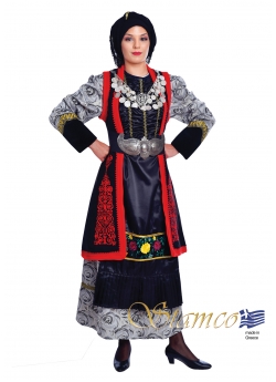 Traditional Zitsa Embroidery Costume