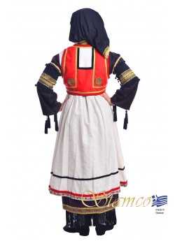Traditional Karagouna Girl Costume