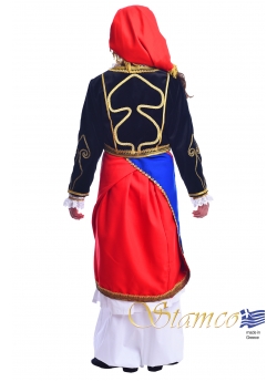 Traditional Anogia Girl Costume 