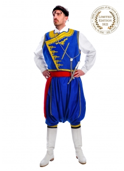 Greek Traditional Costume Cretan Evzonas - Presidential Guard