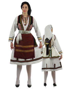 Traditional Florina Woman Costume