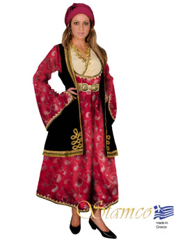 Traditional Epirus Jaquard Costume