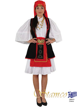 Traditional Sarakatsana Costume