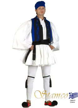 Traditional Roumeli Man Costume