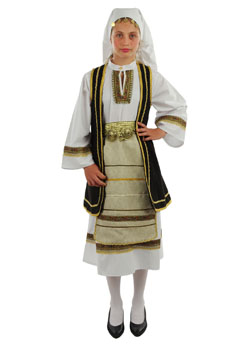Traditional Souliotissa Girl Costume