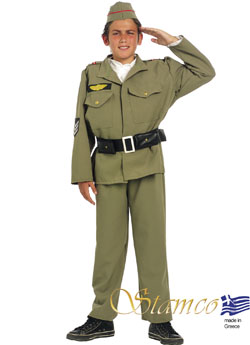 Traditional Greek Soldier Costume