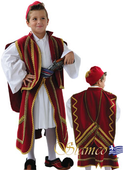 Traditional Tsolias Oplarhigos Costume