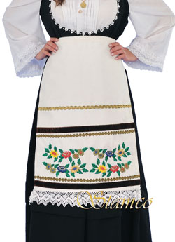 Traditional Embroidered Apron