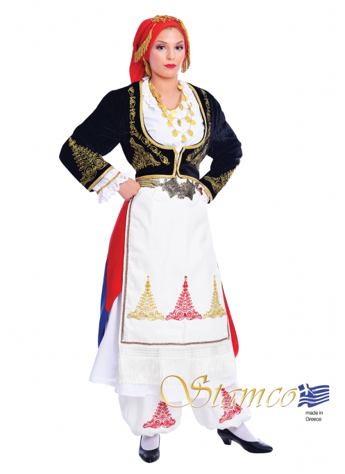 Traditional Cretan Costume Embroidered