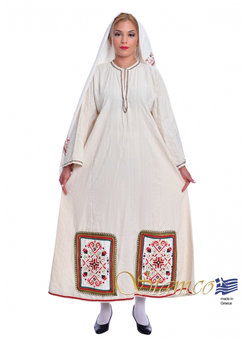 Greek Traditional Inner Dress of Episkopi Imathias 