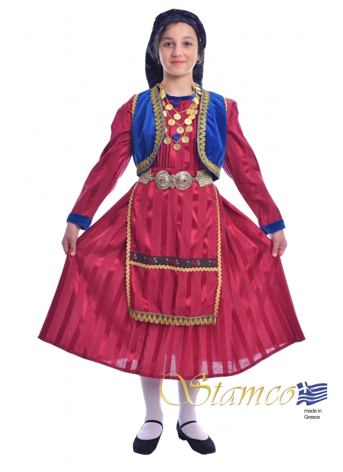 Traditional Vlach Girl Costume