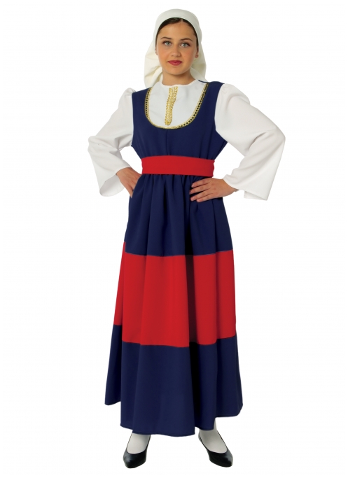Traditional Maniatissa Girl Costume