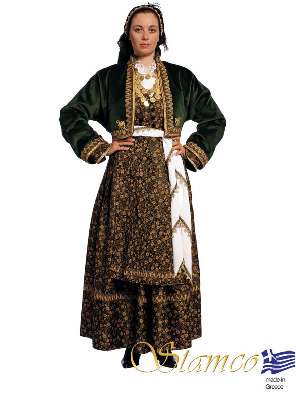Traditional Veria Woman Costume