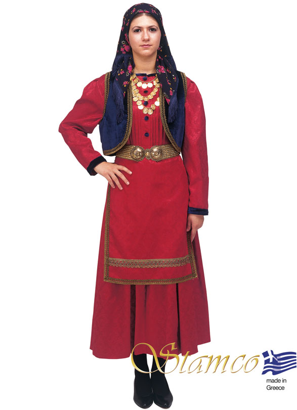 Traditional Vlach Woman Costume