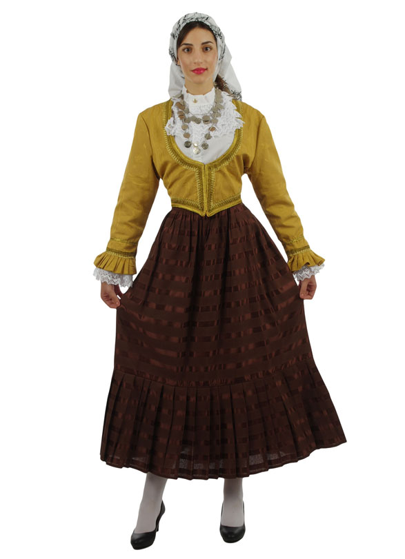 Traditional Aegean Islands Woman Costume