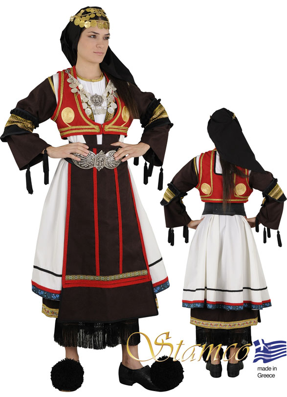 Traditional Karaguna Woman Costume