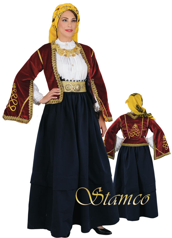 Traditional Asia Minor Woman Costume