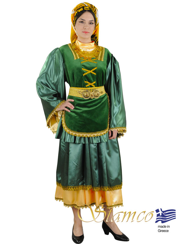 Traditional Mykonos Woman Costume