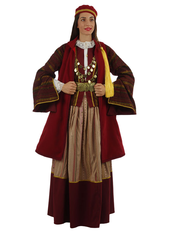 Traditional Tsakonia Woman Costume