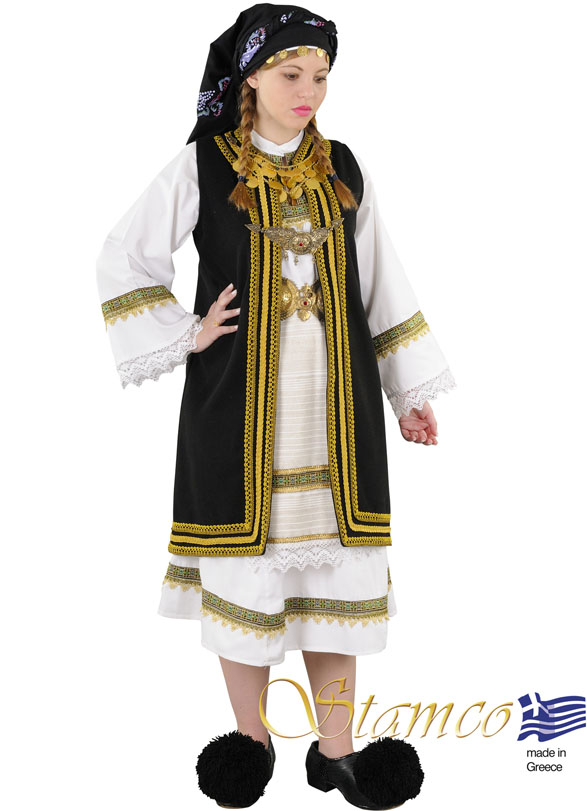 Traditional Souliotissa Woman Costume
