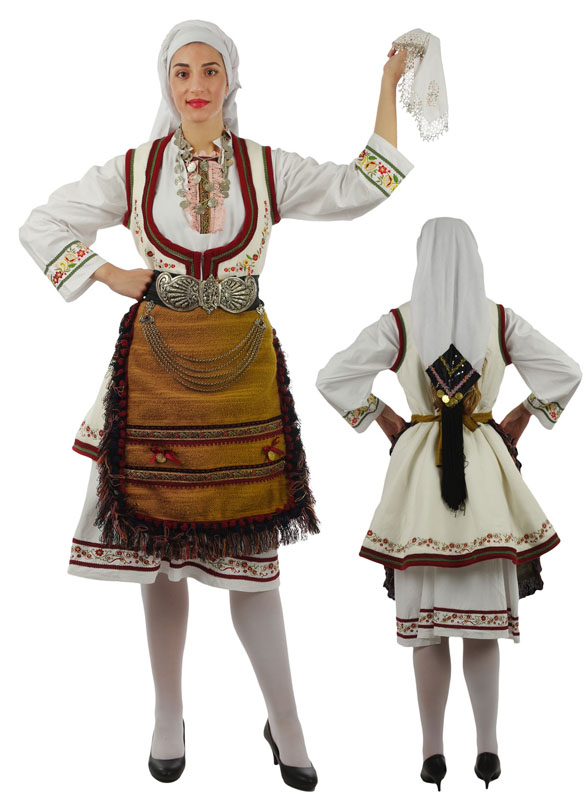 Traditional Florina Embroidery Costume