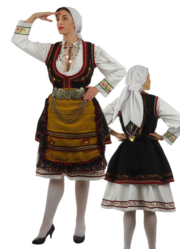 Traditional Florina Embroidery Costume