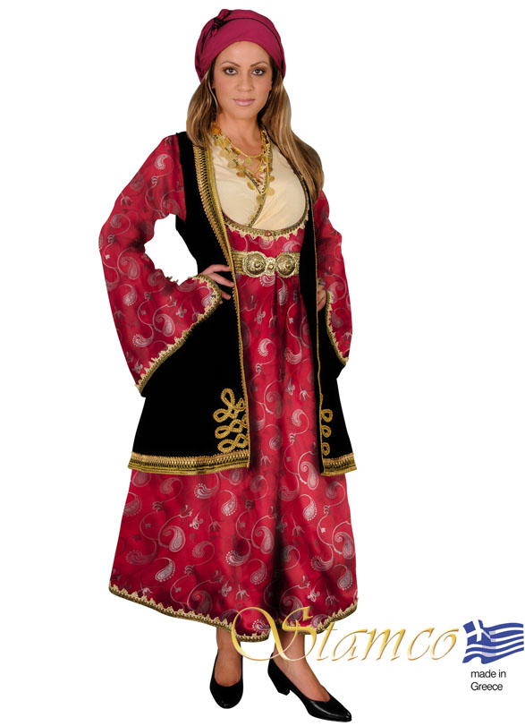 Traditional Epirus Jaquard Costume