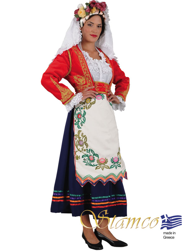 Traditional Corfu Kerkira Costume