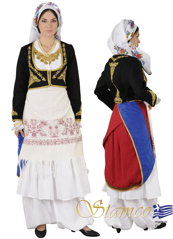 Traditional Crete Anogia Costume