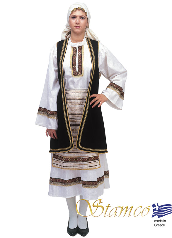 Traditional Souliotissa Woman Costume