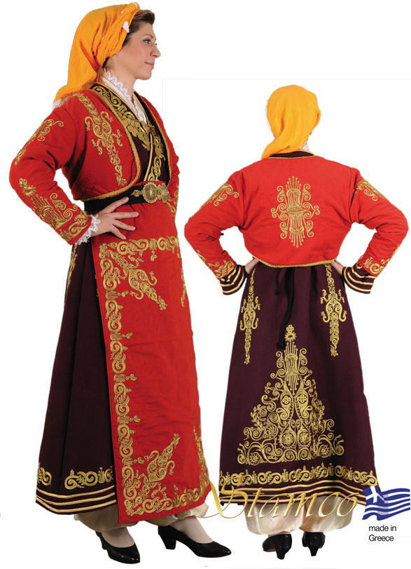 Traditional Kapadokia Embroidery Costume