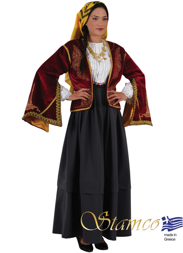 Traditional Asia Minor Woman Costume