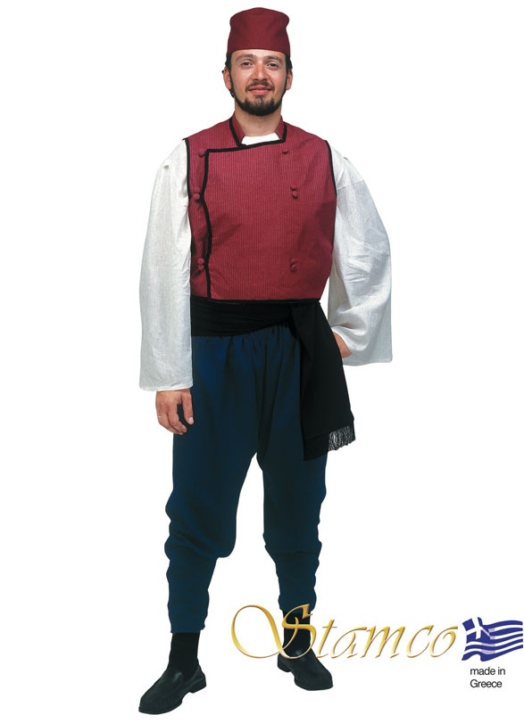Traditional Thrace Man Costume