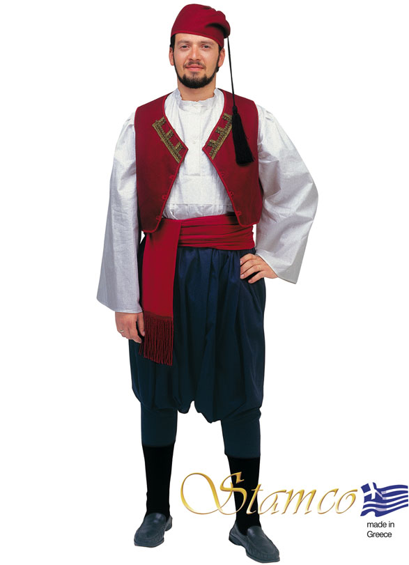 Traditional Aegean Islands Man Costume