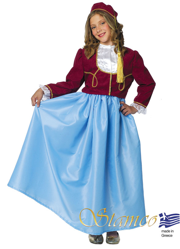 Traditional Amalia Girl Costume