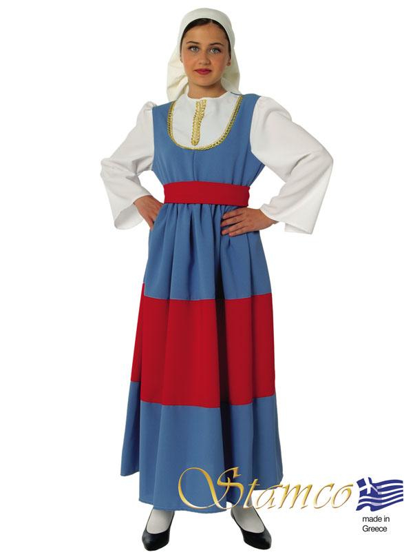Traditional Maniatissa Girl Costume
