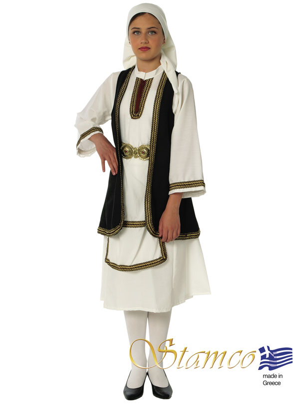Traditional Souliotissa Girl Costume