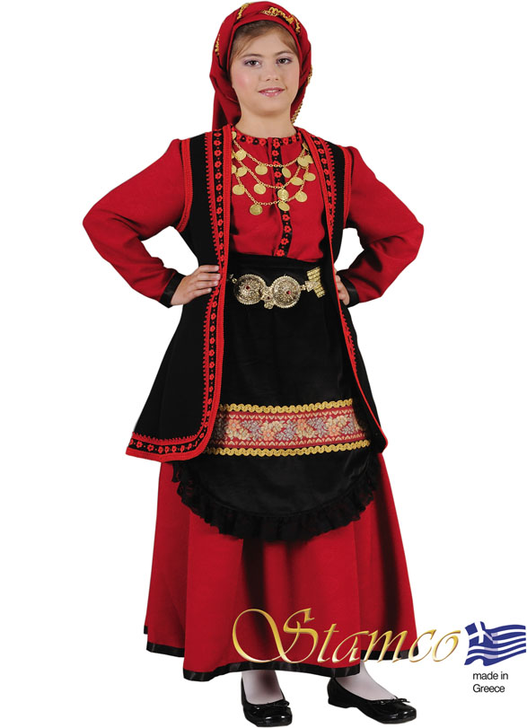 Traditional Vlaha Girl Costume