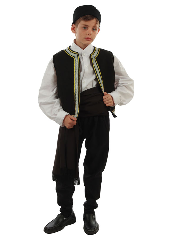 Traditional Chalkidiki Boy Costume