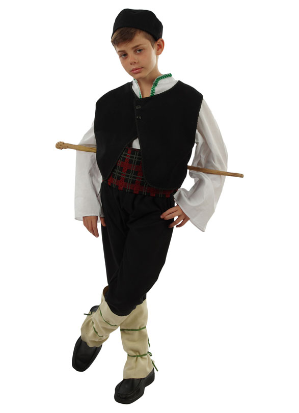 Traditional Thrace Boy Costume