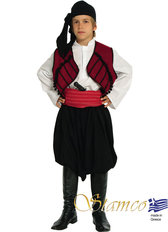 Traditional Maniatis Boy Costume